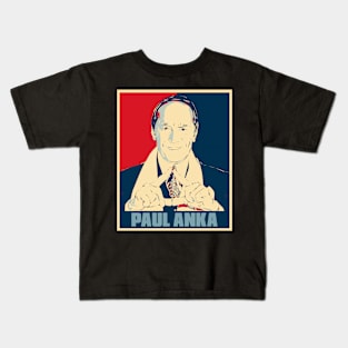 Paul Anka Hope Poster Popart Kids T-Shirt